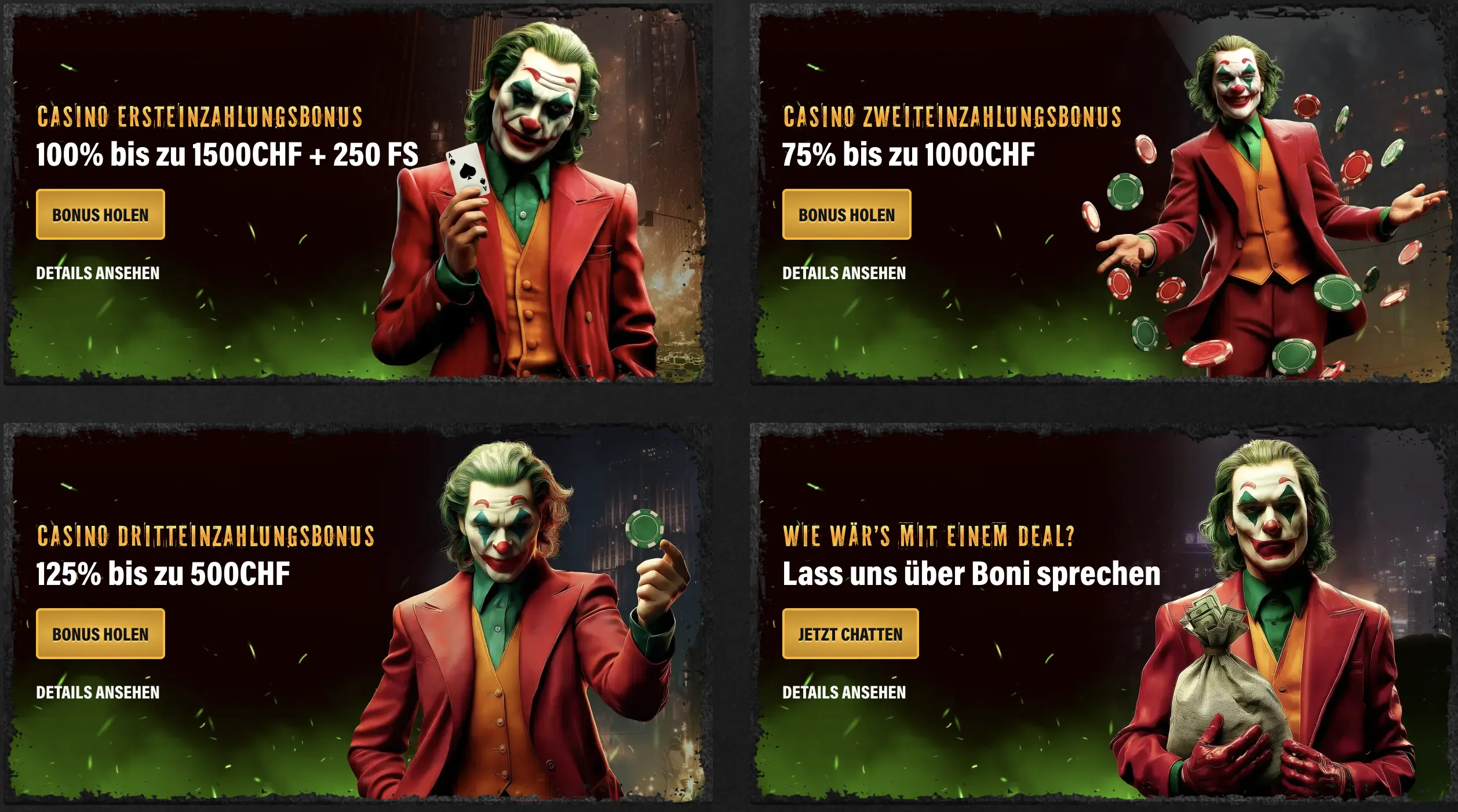 Jokery Casino Bonuses